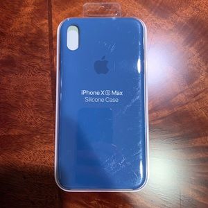iPhone XS Max Apple silicone case - Delft blue